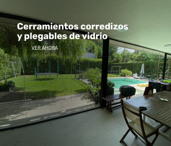 Web Otros Productos Cerramientos corredizos y plegables de vidrio